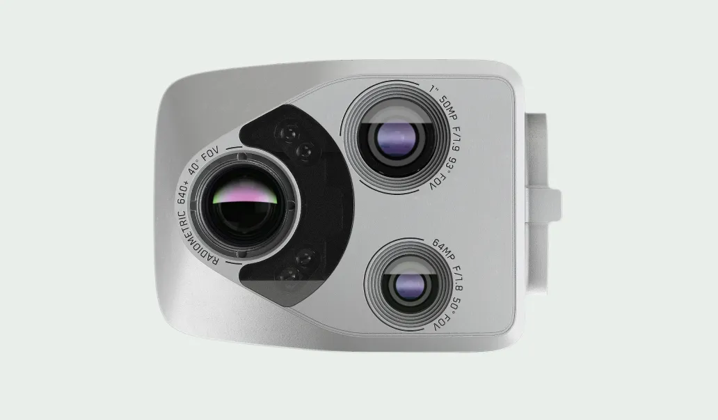 Skydio X10 VT300-L camera module with long-range thermal imaging and high optical zoom