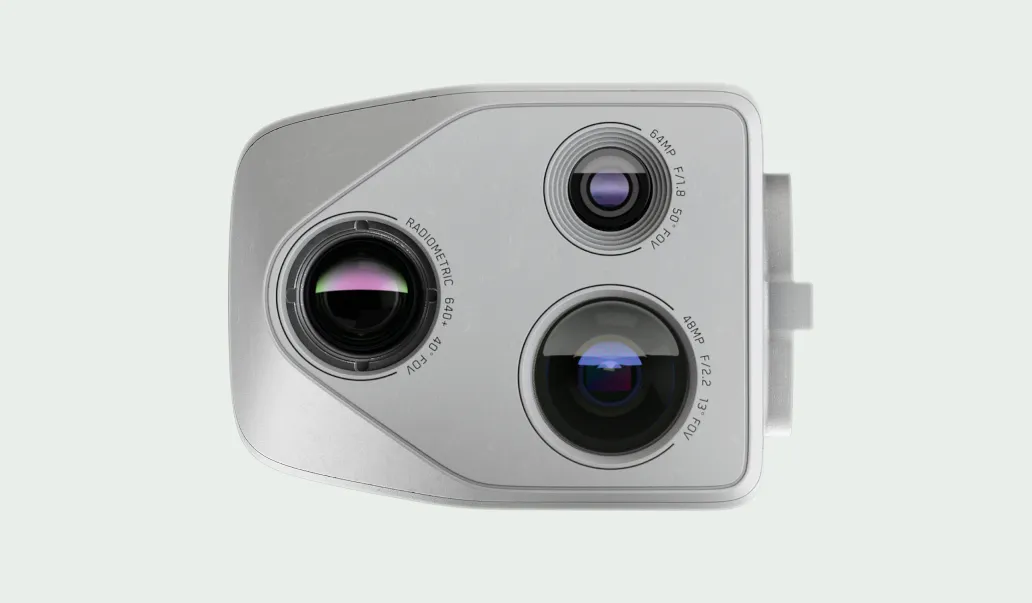Skydio X10 VT300-Z dual-camera module for long-range inspection and situational awareness