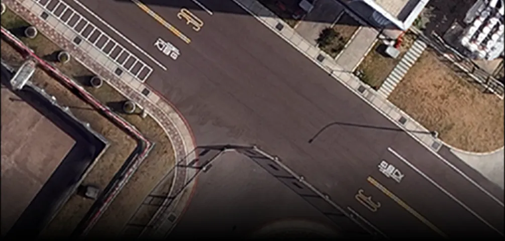 UAV photogrammetry result for building outlines and site documentation
