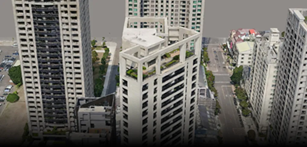 Digital building modeling result for urban planning and infrastructure management