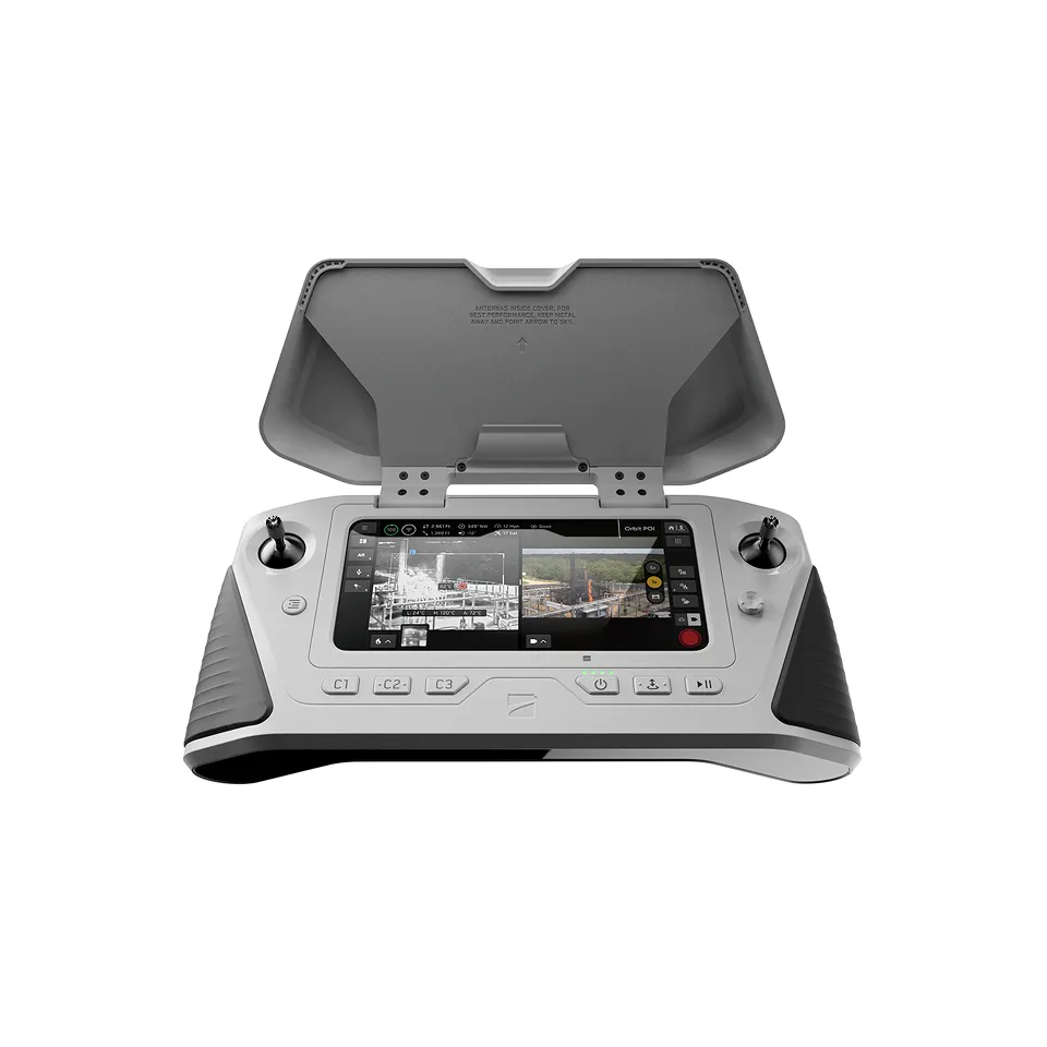 Dedicated controller for Skydio X10 with touchscreen and modular interface